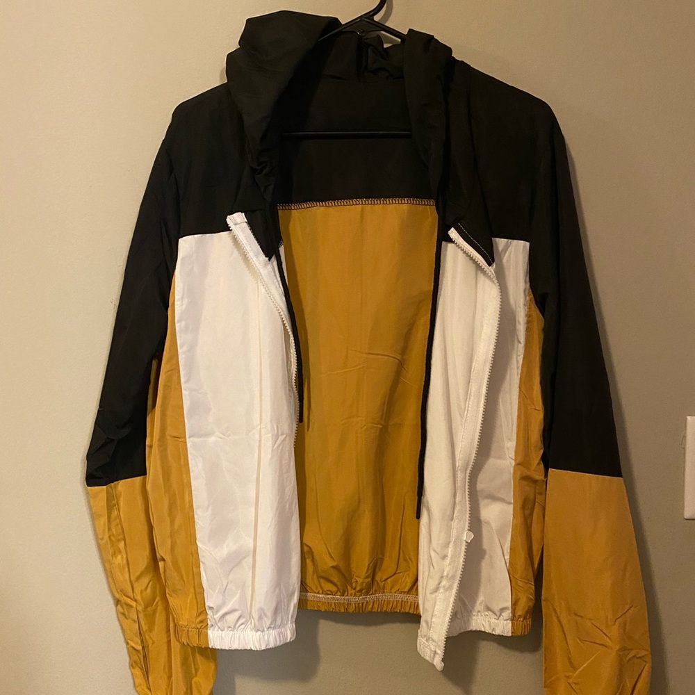 Black & Yellow Track Jacket